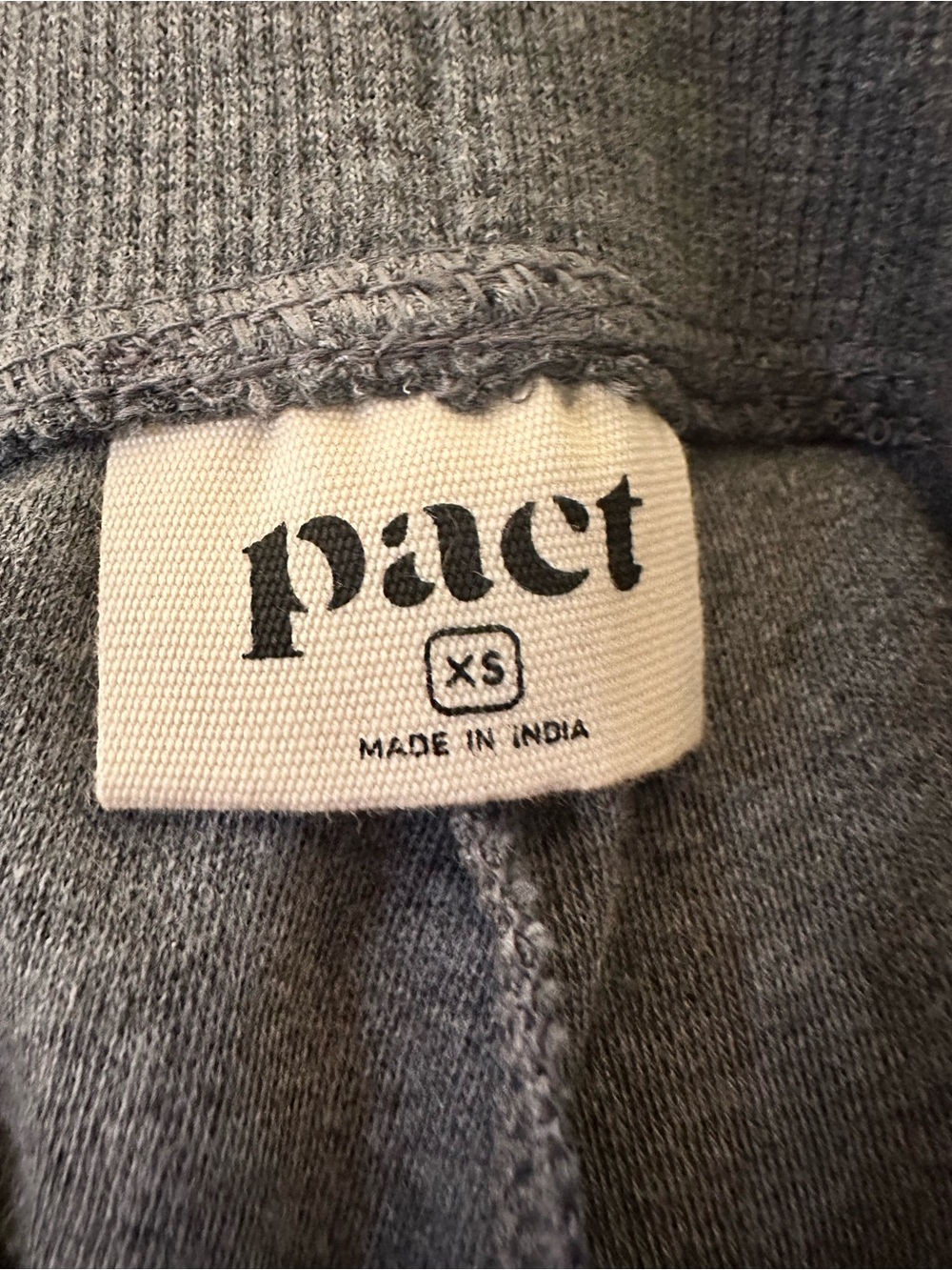 New W/ Imperfections Pact Sz XS Medium Gray Airplane Wide Leg Pant Medium Gray - Picture 5 of 11